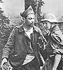 French P.O.W. and German soldier